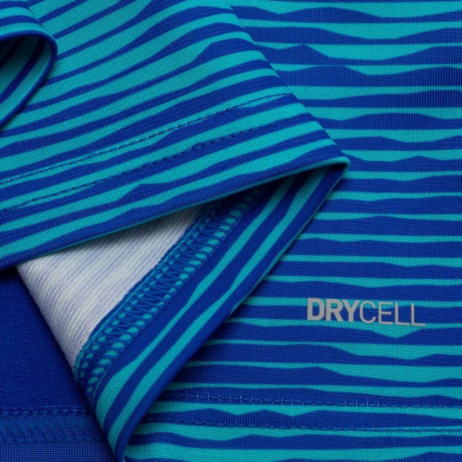 Marseille Training Shirt 1/4 Zip - Royal Sapphire/Team Aqua - Men's-SoccerKits Hub | Buy Soccer Jerseys Online